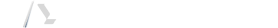 Weißes Logo von App-Entwickler mit modernem Schriftzug und Symbol